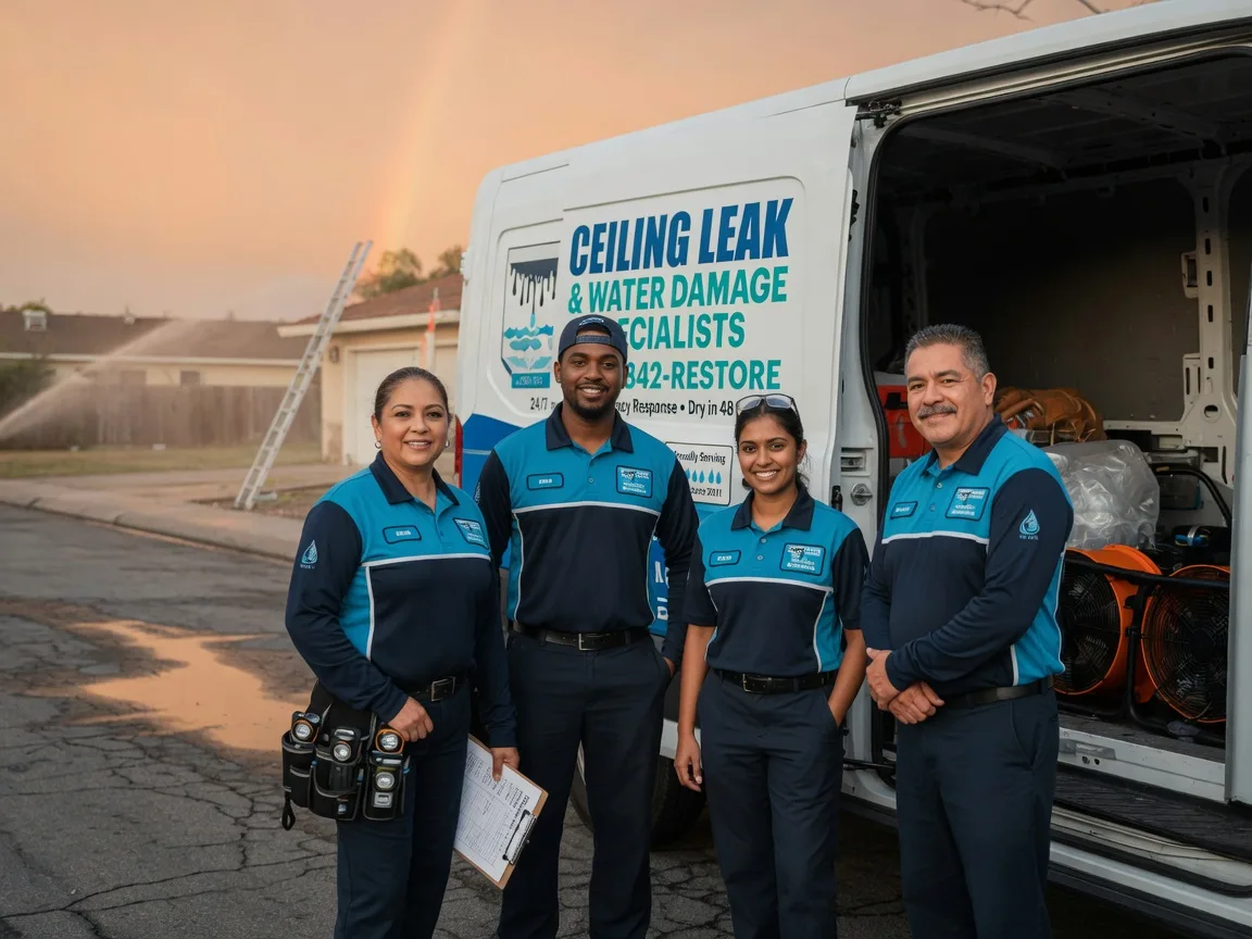 Ceiling Leak Cleanup company in Check, VA